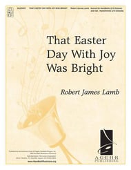 That Easter Day with Joy Was Bright Handbell sheet music cover Thumbnail